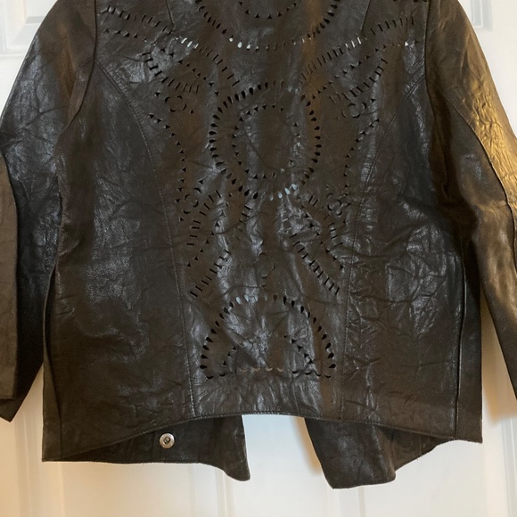 Cleobella perforated leather jacket - Picture 3 of 3